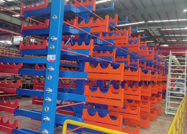 伸縮式懸臂貨架 伸縮式懸臂貨架